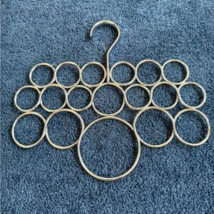 Silver Metal Scarf Hanger